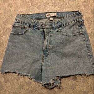 Abercrombie 90s relaxed cutoff shorts